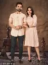 Couple Combo Mens Shirt & Female Tunic